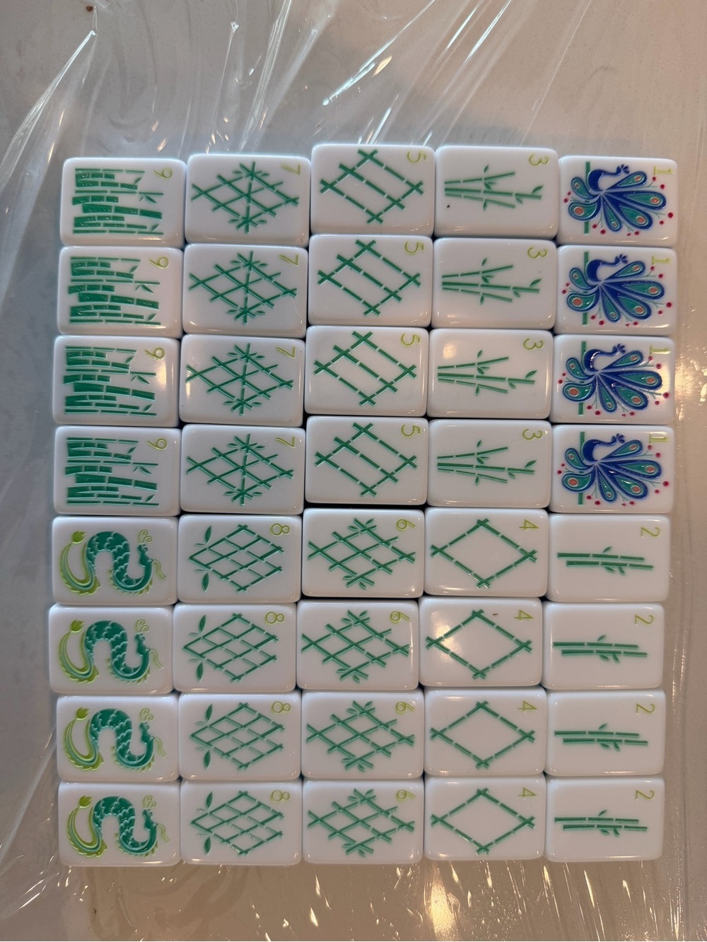 Mahjong Tile Set - No Name Brand/ Slightly Imperfect - Picture 10 of 10